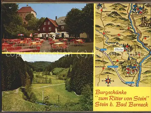 Bad Berneck Burgschaenke Zum Ritter von Stein  Kat. Bad Berneck Fichtelgebirge
