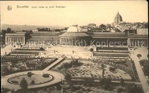 Bruxelles Bruessel Jardin Italien au jardin Botanique Kat. 