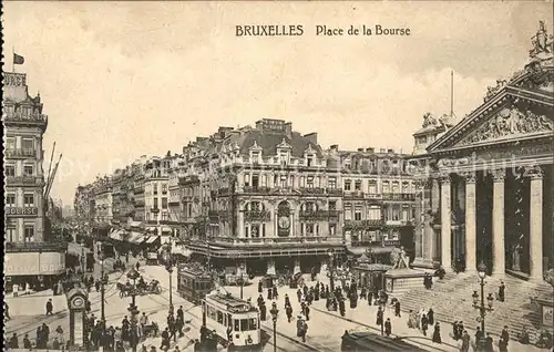 Bruxelles Bruessel Place de la Bourse Kat. 