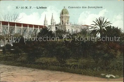 Lisboa Convento dos Jeronymos Kat. Portugal