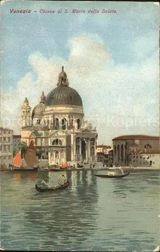 Venezia Venedig Chiesa di S Maria della Salute Kat. 