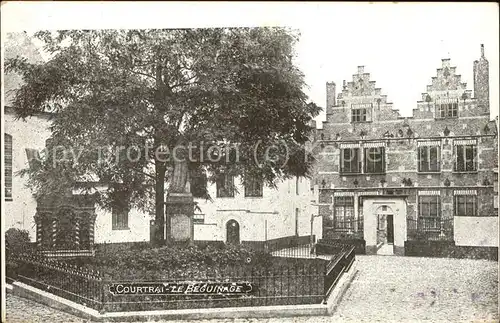 Courtrai Flandre Le Beguinage Feldpost Kat. Kortrijk