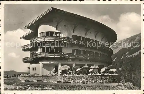 Hirschegg Kleinwalsertal Vorarlberg Sporthotel Ifen Terrasse Kat. Mittelberg