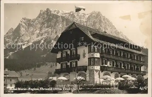 Ehrwald Tirol Hotel Maria Regina Zugspitzmassiv / Ehrwald /