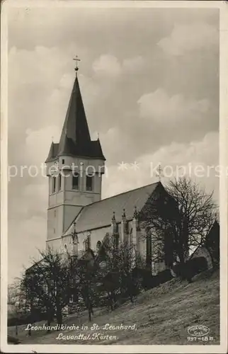 St Leonhard Villach Leonhardikirche Kat. Villach Kaernten