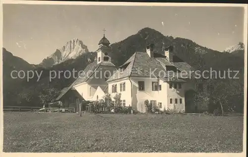 kk84732 Hinterstoder Kirche Kategorie. Hinterstoder Alte Ansichtskarten