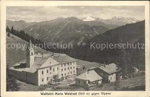 Tirol Region Wallfahrt Maria Waldrast Olperer / Innsbruck /Innsbruck