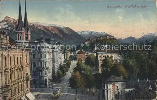 Salzburg Oesterreich Westbahnstrasse / Salzburg /Salzburg und Umgebung