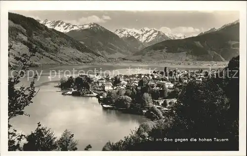 Zell See Panorama See hohen Tauern / Zell am See /Pinzgau-Pongau