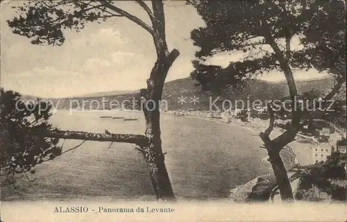 Alassio Panorama da Levante Kat. 