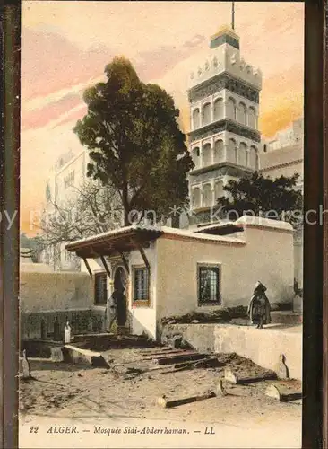 Alger Algerien Mosquere Sidi-Abderrhaman / Algier Algerien /