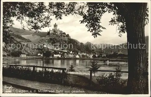 Cochem Mosel Mosel Sehl Kat. Cochem