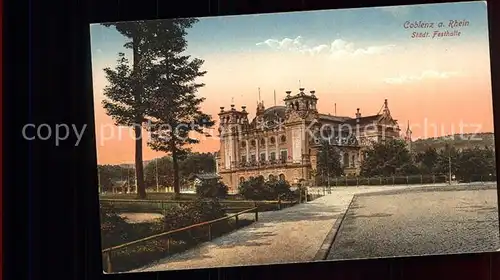 Coblenz Koblenz Festhalle Kat. Koblenz Rhein