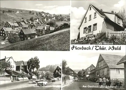 Heubach Thueringen Ernst Thaelmann Strasse Cafe Heubach