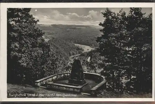 Bergisches Land Hermann-Loens-Denkmal