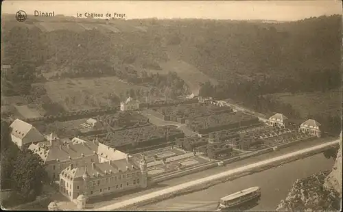 Dinant Wallonie Le Chateau de Freyr Maas Schiff Kat. Dinant