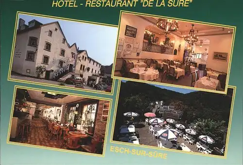 Esch-sur-Sure Hotel Restaurant "De la Sure" / Esch-sur-Sure /Diekirch