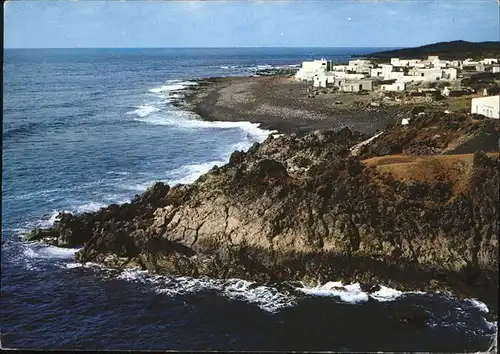 Lanzarote Kanarische Inseln El Golfo vista parcial Kat. 