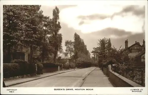 Heaton More Stockport Queen s Drive Kat. Stockport