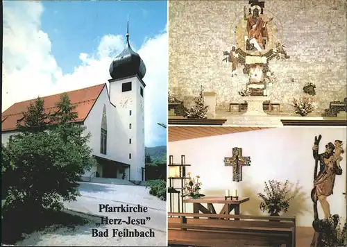 Bad Feilnbach Pfarrkirche Herz Jesu  / Bad Feilnbach /Rosenheim LKR