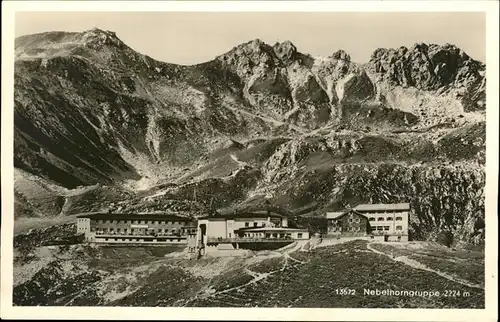 Nebelhorn Nebelhorngruppe Berghotel Hoefatsblick Gaststaette