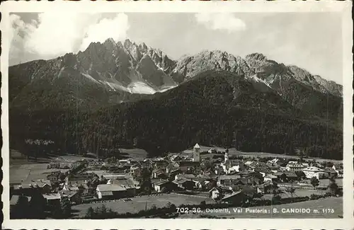 Val Pusteria Suedtirol Panorama Dolomiti