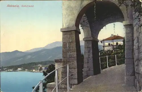 Abbazia Istrien Teilansicht Suedstrand Kvarner Bucht / Seebad Kvarner Bucht /Primorje Gorski kotar