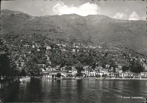 Locarno Teilansicht vom Lago Maggiore aus / Locarno /Bz. Locarno