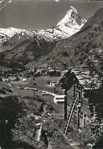 Zermatt VS mit Matterhorn Berghuette Kat. Zermatt