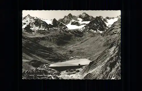 Partenen Vorarlberg Silvretta Vermunt Stausee Litzner Seehorngruppe Gletscher Kat. Gaschurn