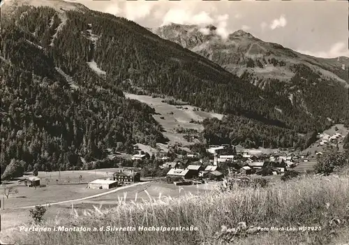 Partenen Vorarlberg an der Silvretta Hochalpenstrasse Montafon Kat. Gaschurn
