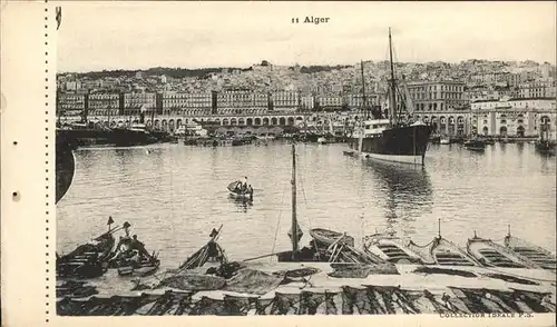 Alger Algerien Le Port Bateau Hafen Schiff / Algier Algerien /