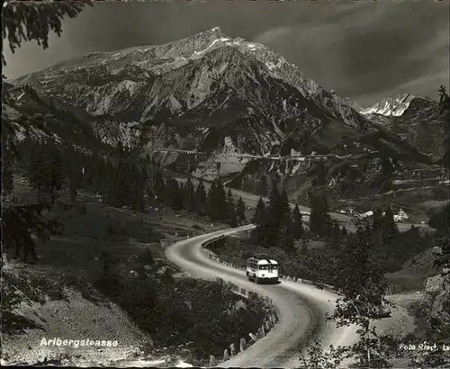 Arlberg Arlbergstrasse Kat. Oesterreich