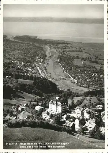 Walzenhausen AR alter Rhein Bodensee Kat. Walzenhausen