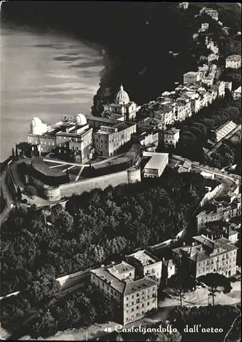 Castel Gandolfo Latium Fliegeraufnahme Kat. 