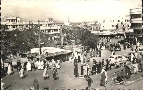 Tanger Tangier Tangiers Grand Socco / Marokko /