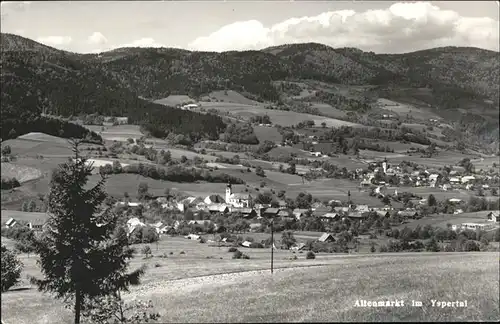 Altenmarkt Yspertal Gesamtansicht Kat. Altenmarkt Waldviertel