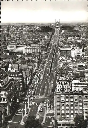 Bruxelles Bruessel Panorama depuis le P.S. Building Kat. 