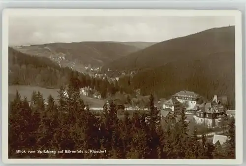 Altenberg Erzgebirge Baerenfels Kipsdorf o 1928