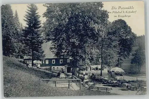 Altenberg Erzgebirge Altenberg Erzgebirge Kipsdorf Putzmuehle ungelaufen ca. 1910 / Geising /Saechsische Schweiz-Osterzgebirge LKR