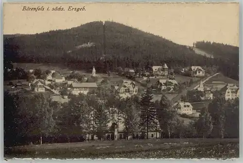 Altenberg Erzgebirge Altenberg Erzgebirge Baerenfels Kipsdorf ungelaufen ca. 1910 / Geising /Saechsische Schweiz-Osterzgebirge LKR