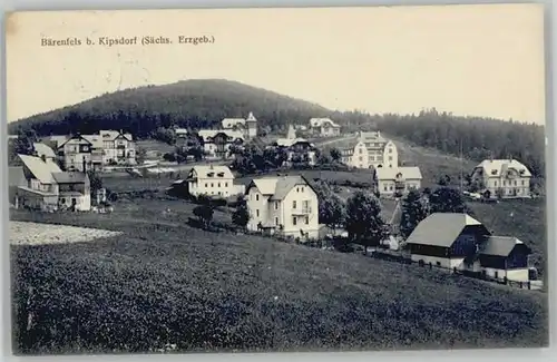 Altenberg Erzgebirge Baerenfels bei Kipsdorf x 1913