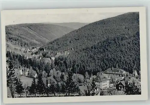 Altenberg Erzgebirge Baerenfels Kipsdorf x 1953