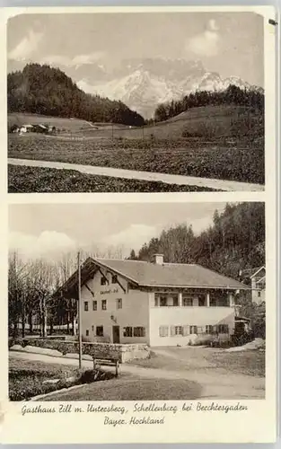 Schellenberg Liechtenstein Schellenberg bei Berchtesgaden Gasthaus Till ungelaufen ca. 1920 / Schellenberg /