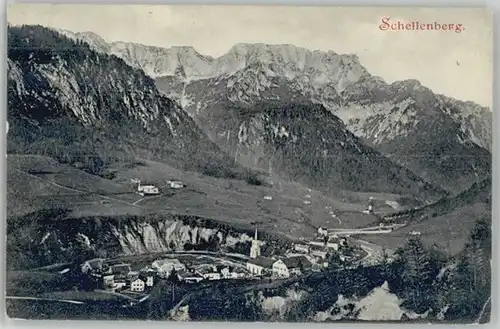 wd82378 Schellenberg Liechtenstein Schellenberg  x 1911 Kategorie. Schellenberg Alte Ansichtskarten