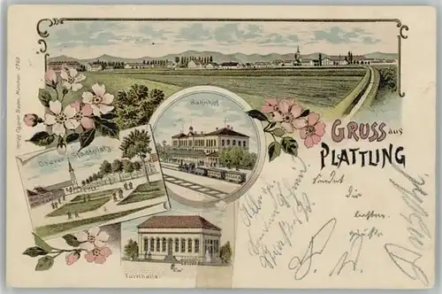 Plattling Bahnhof  x 1903