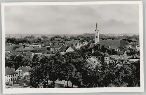 Plattling Isar Bayern Plattling  ungelaufen ca. 1955 / Plattling /Deggendorf LKR