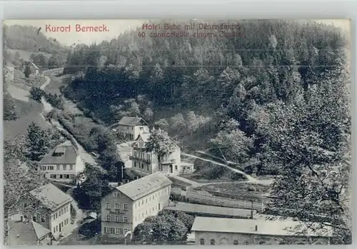 Bad Berneck Hotel Bube x 1907