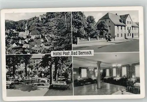 Bad Berneck Hotel Post * 1940