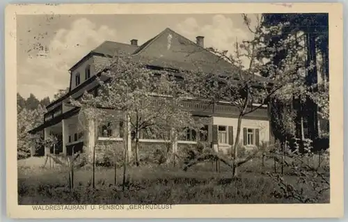 Bad Berneck Restaurant Gertrudslust x 1927